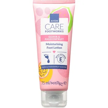 Péče o nohy Avon Care Guava & Passionfruit hydratační mléko na nohy 75 ml