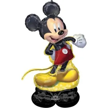 Balónek Mickey Mouse stojan 83x132cm - fóliový balónek