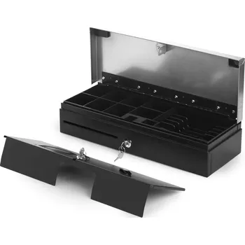 Pokladní zásuvka Pokladní zásuvka Capture flip top 460 mm, 6B/8C, stříbrná