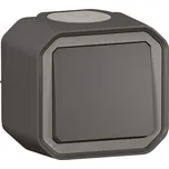 Plexo IP55 vypínač č.6 (1) venkovní kompletní pro povrchovou montáž antracit Legrand 069761L