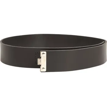 Opasek Opasek RW kožený bez přezky - černý, 120