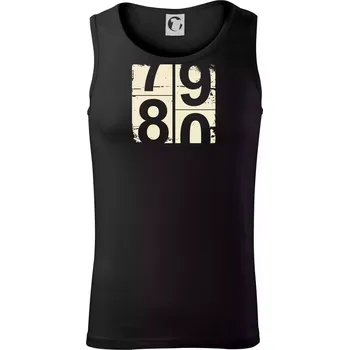 Tachometr 80 - Tílko pánské Core - S ( Černá )