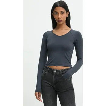 Halenka Answear.LAB dámská, šedá barva, hladká XYS3214 GRX, vel. M/L