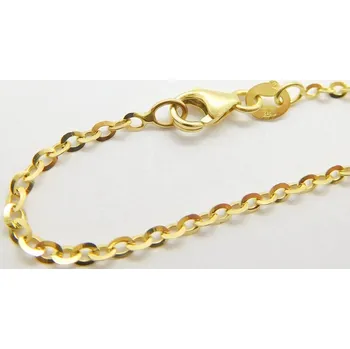 Náramek Klenoty Budín Dámský zlatý náramek ze žlutého zlata 585/1,03gr 19,5cm HK7114 (Klenoty Budín Dámský zlatý náramek ze žlutého zlata 585/1,03gr 19,5cm HK7114)