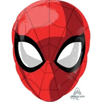 Balónek Spiderman hlava 30x43cm - fóliový balónek