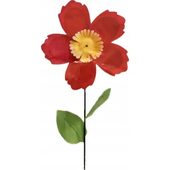 umělá květina Umělá květina červená dekorativní