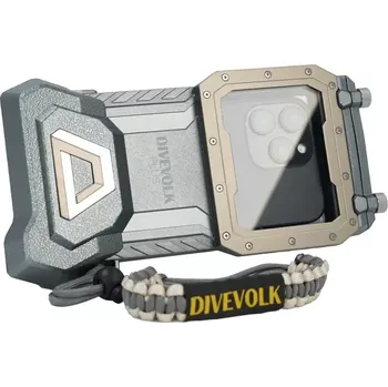 Podvodní pouzdro Pouzdro podvodní 4 Max Plus, DIVEVOLK šedá