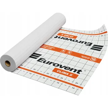 Stavební fólie Parotěsná Fólie Eurovent 50 x 1,5 x 0,5 mm 115 g/m²