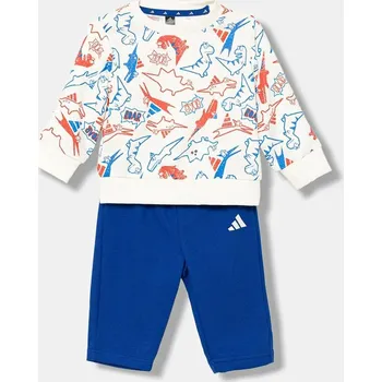 Dětská tepláková souprava adidas JN2233 modrá 55X, vel. 80