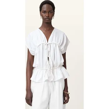 Dámská halenka Halenka AllSaints REMY dámská, bílá barva, W105PC 00X, vel. 34