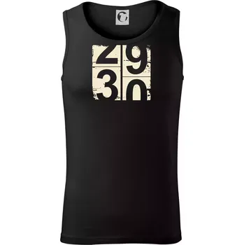 Tachometr 30 - Tílko pánské Core - 2XL ( Černá )