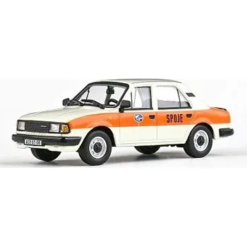 autíčko ABREX ŠKODA 120L 1984 SPOJE bílá 14370202