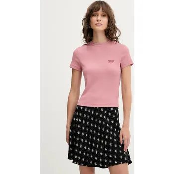 Pánská móda Tričko Tommy Jeans DW0DW20910 růžová 39X, vel. XS