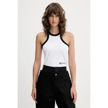 Top Karl Lagerfeld Jeans A3W17047 bílá 00X, vel. S