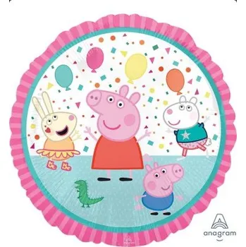 Balónek Kruh - Prasátko Pepina 45cm - fóliový balónek