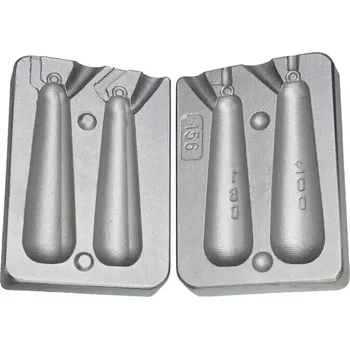 Forma na odlévání FORMA NA OLOVA KUŽEL 180,200G+ 100 PÉREK GRÁTIS (Forma na olovo F-156)