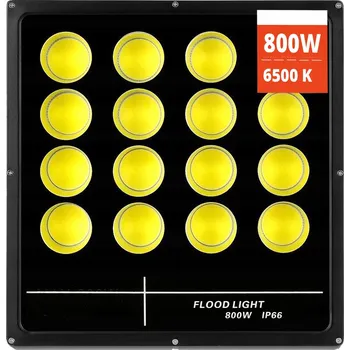 VÝKONNÝ 800W HALOGEN COB REFLEKTOR ZAHRADNÍ STAVEBNÍ LAMPA 230V