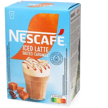 Káva Nescafé | Latte salted caramel - Počet sáčků instantní kávy: 7