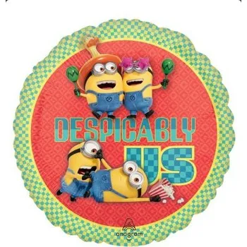 Balónek Kruh - Mimoni 43cm - fóliový balónek