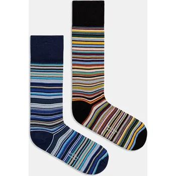 Pánské ponožky Ponožky Paul Smith 2-pack M1A.SOCK.J2PKM černá 99X, vel. ONE SIZE