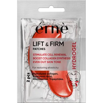 Péče o oční okolí Erne liftingové a zpevňující hydrogelové polštářky na oči, 2 ks/1 bal.