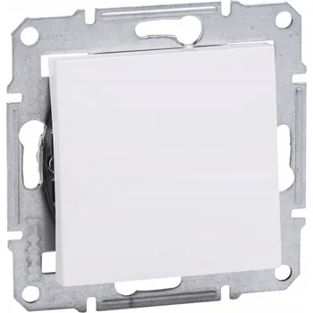 vypínač SCHNEIDER ELECTRIC Jednopólový jednopólový spínač osvětlení bez rámečku Skrytý SCHNEIDER ASFORA