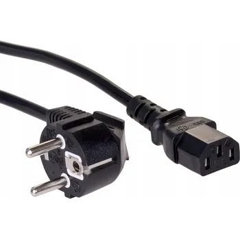 Napájecí kabel Napájecí kabel Akyga AK-PC-06C měděný (CU) CEE 7/7 / IEC C13, 3 m