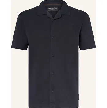 Pánská košile Marc O'polo Pánská Košile Resort Regular Fit, tmavě modrá, 44
