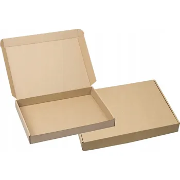 Obalový materiál Kartonová krabice skládací 32 cm x 22 cm x 4 cm, 310 g/m2, 100 ks