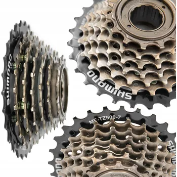 Kazeta přesmyku Šroubovací vícekolečko na kolo Shimano Tourney MF-TZ500 7 rychlostí 14-28 zubů