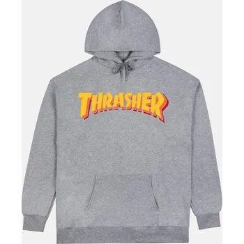 Pánská mikina Mikina Thrasher Stacked - Grey - L
