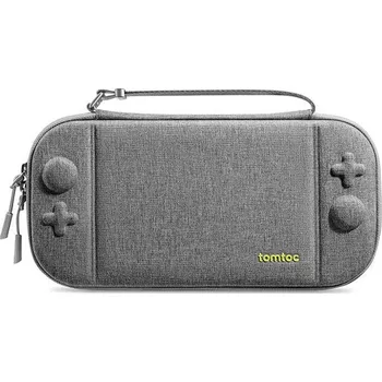 Obal na herní konzoli tomtoc Switch 2 Slim Case, šedá
