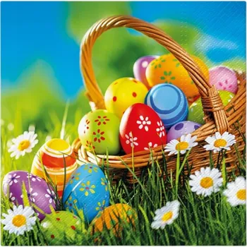 Papírový ubrousek Velikonoční ubrousky PAW TL125100 papírové 33x33 cm