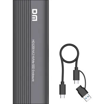 DOKOVACÍ STANICE PRO SSD DISKY ADAPTÉR ŠACHTA ČTEČKA M.2 M2 NVME 10 GB/S USB