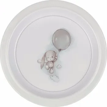 Jídelní židlička Dětský mělký talíř - Balón - Šedá