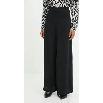 Dámské kalhoty Kalhoty Answear.LAB dámské, černá barva, high waist vd1584.3.FLK 99X, vel. M