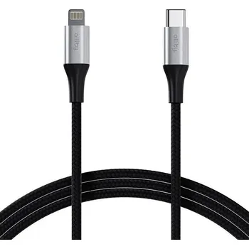 Datový kabel OSTATNÍ Datový kabel Allity AUC-01 USB-C/Lightning 2m 27W černý