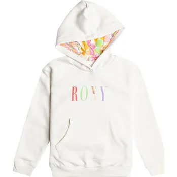 Dámská mikina Dětská Mikina ROXY HOPE YOU TRUST G OTLR ERGFT03827-WBK0 – Bílá 168