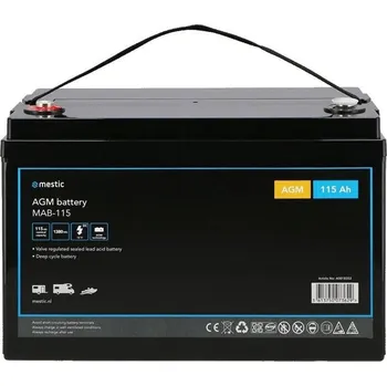 Trakční baterie MESTIC AGM baterie MAB-115, 12V, 115Ah