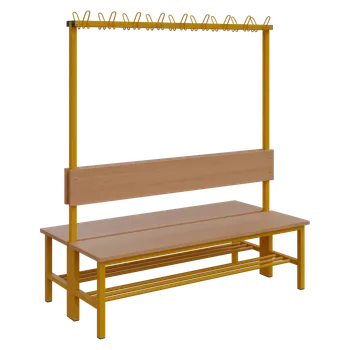 Věšák SVO - 160 stěna oboustranná věšáková RAL 1028 - žlutá