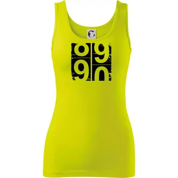 Tachometr 90 - Dámské tílko - 2XL ( Limetková )