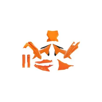Auto-moto Sada plastů RTECH Full Plastic Kit KTM SX125/250 SXF250/350/450 25 Orange / Black