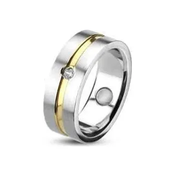 Prsten Spikes USA Ocelový prsten, šíře 8 mm, vel. 70 - velikost 70 - OPR1391-70