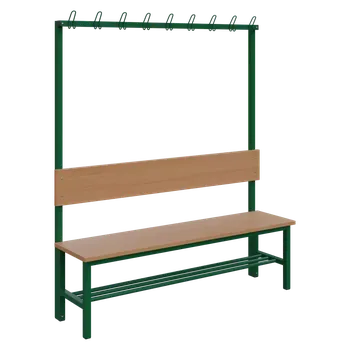 Věšák SVJ - 160 stěna jednostranná věšáková RAL 6029 - zelená