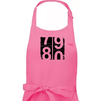 Kuchyňská zástěra Tachometr 80 - Dámská zástěra na vaření - Univerzální velikost ( Růžová )