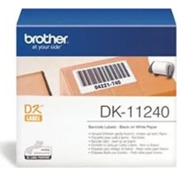 Pásek do tiskárny Brother DK 11240 (papírové / barcode - 600 ks) 102 x 51 mm