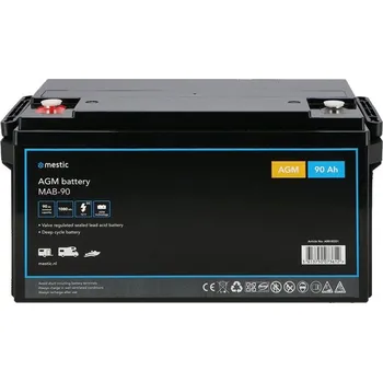 Záložní baterie MESTIC AGM baterie MAB-90, 12V, 90Ah