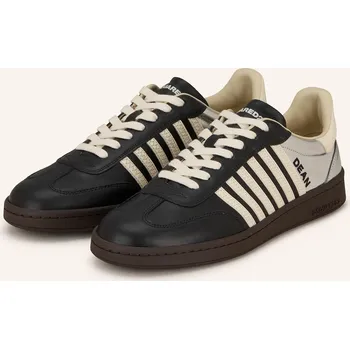 Pánské tenisky dsquared2 Pánské Sneakersy, černá / režná / stříbrná, 43