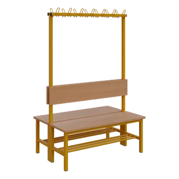 Věšák SVO - 120 stěna oboustranná věšáková RAL 1028 - žlutá