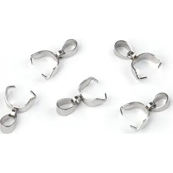 Materiál na výrobu šperku Šlupna s očkem z nerezové oceli 4x16 mm